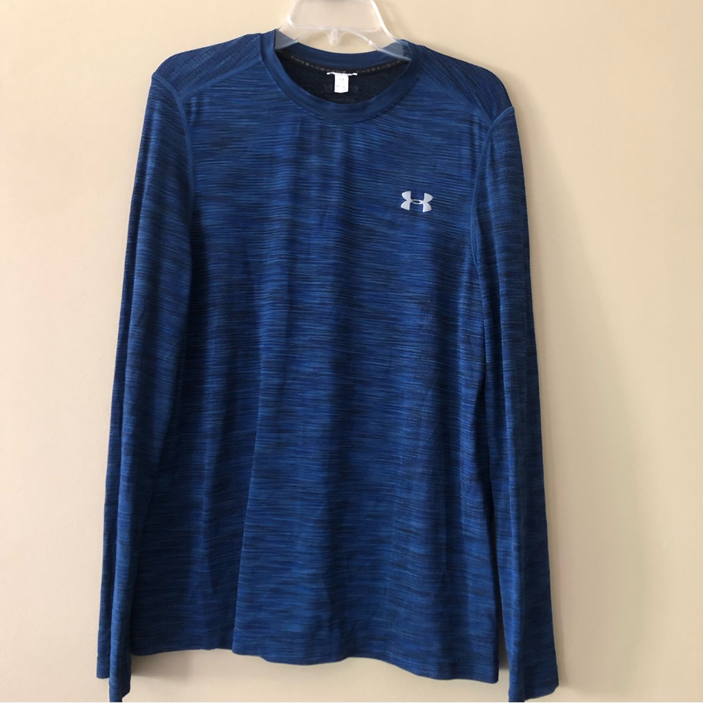 Under Armour Blue Long Sleeve Shirt